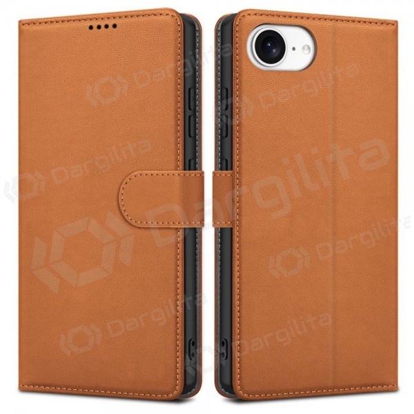 Samsung Galaxy A57 dėklas "Fancy Wallet" (rudas)