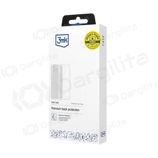 Xiaomi 15T Pro dėklas "3mk Clear Case" (skaidrus)