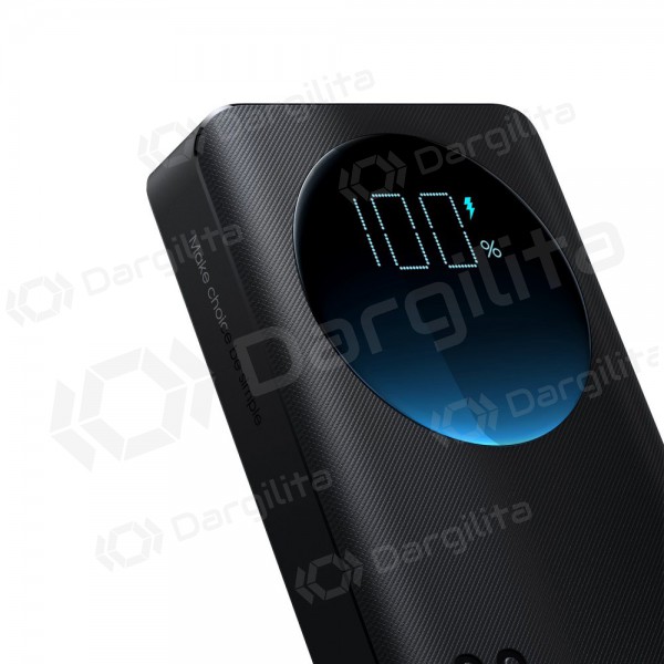 Išorinė baterija Power Bank Joyroom JR-PBF01 30W 10000mAh juoda Išorinė baterija Power Bank Joyroom JR-PBF01 30W 10000mAh juoda