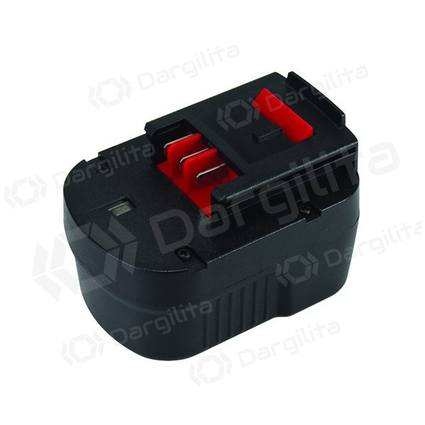 Akumuliatorius įrankiams BLACK&DECKER A1712, 12V, 2.0Ah, Ni-MH Akumuliatorius įrankiams BLACK&DECKER A1712, 12V, 2.0Ah, Ni-MH