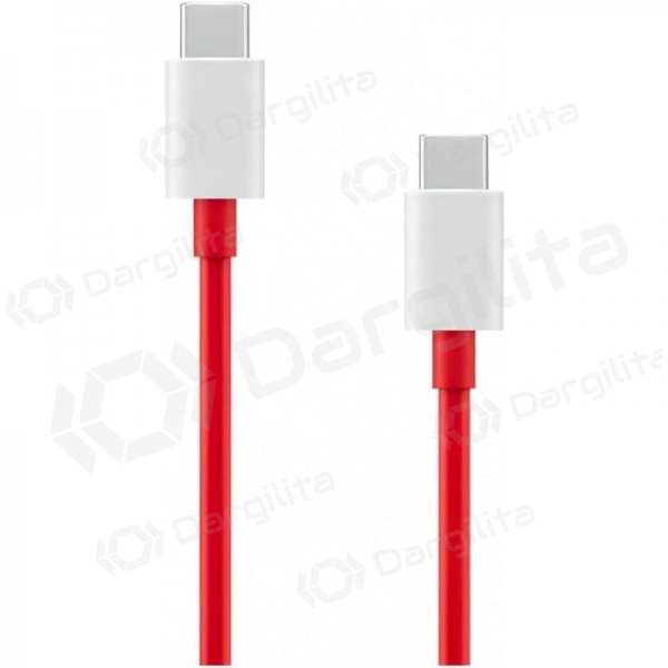Telefono įkroviklis OnePlus SuperVOOC 120 W USB-C + USB-A GaN PD QC PPS baltas