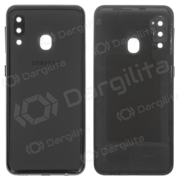 Samsung Galaxy A20e (2019) galinis dangtelis (juodas) (originalus)