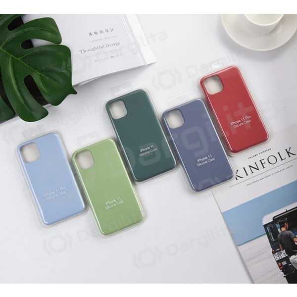 Apple iPhone 16 dėklas "Mag Silicone Case" (juodas)