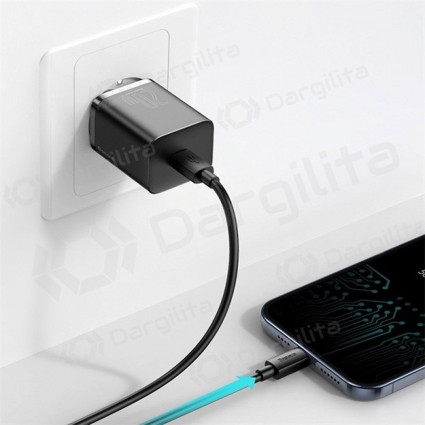 Telefono įkroviklis Baseus Super Si CCSUP-B01 20 W USB-C juodas