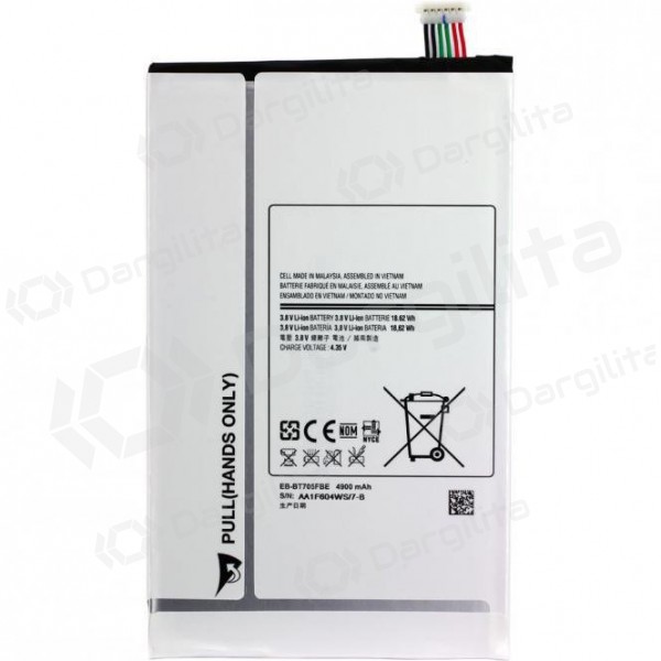 Samsung Galaxy Tab S 8.4 baterija, akumuliatorius (EB-BT705FBE) Samsung Galaxy Tab S 8.4 baterija, akumuliatorius (EB-BT705FBE)
