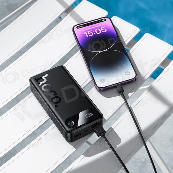 Išorinė baterija (Power Bank) Hoco J154A 20000 mAh 22.5 W, juoda