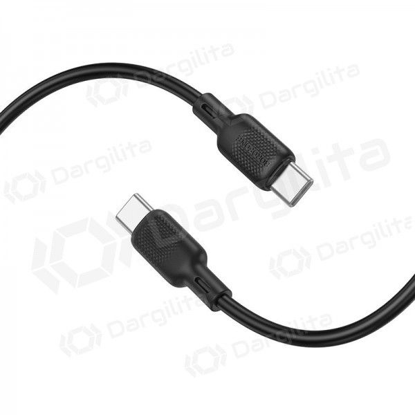 USB-C laidas Borofone BX113 USB-C į USB-C 2 m 60 W juodas