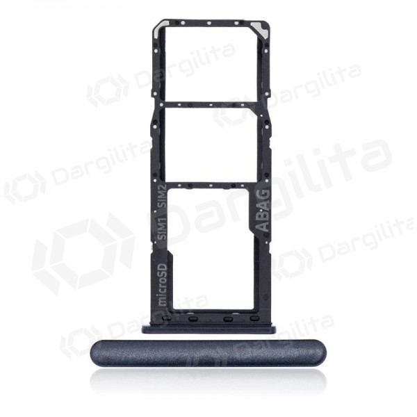 Samsung A217 Galaxy A21s 2020 SIM kortelės laikiklis (juodas)