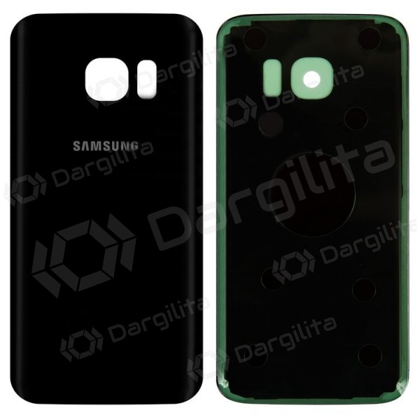 Samsung G930F Galaxy S7 galinis baterijos dangtelis (juodas)