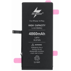 Apple iPhone 14 Plus baterija, akumuliatorius Di-Power 4860 mAh (padidintos talpos)