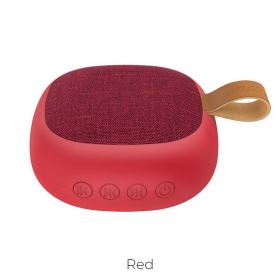 Bluetooth nešiojamas garsiakalbis Hoco BS31 (raudonas)