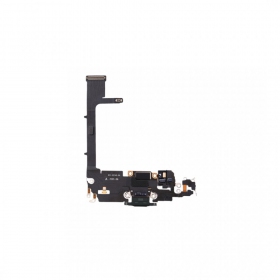Apple iPhone 11 Pro įkrovimo lizdo ir mikrofono jungtis (juoda)