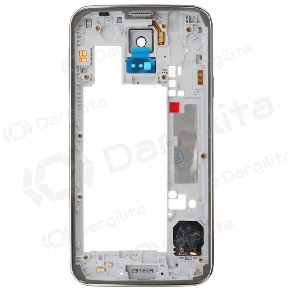 Samsung G900F S5 vidinis korpusas (sidabrinis)