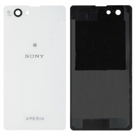 Sony Xperia Z1 Compact D5503 galinis baterijos dangtelis (baltas)