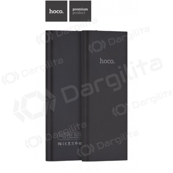 Išorinė baterija Power Bank Hoco B16 10000mAh (juoda)