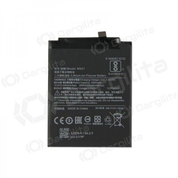 Xiaomi Redmi Mi A2 Lite / 6 Pro (BN47) baterija / akumuliatorius (3900mAh)