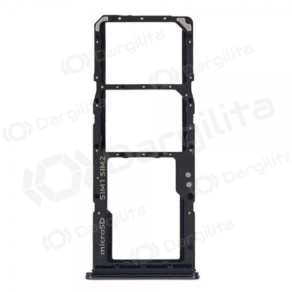 Samsung A705 Galaxy A70 2019 SIM kortelės laikiklis (juodas) (service pack) (originalus)