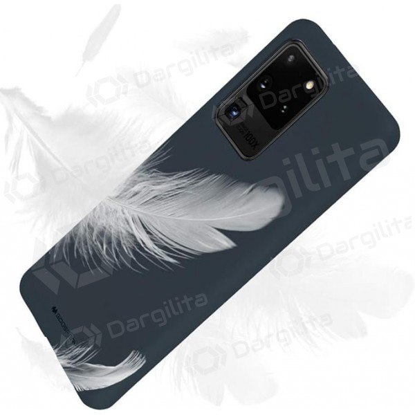 Samsung Galaxy S20 Ultra dėklas "Mercury Soft Feeling" (tamsiai mėlynas)