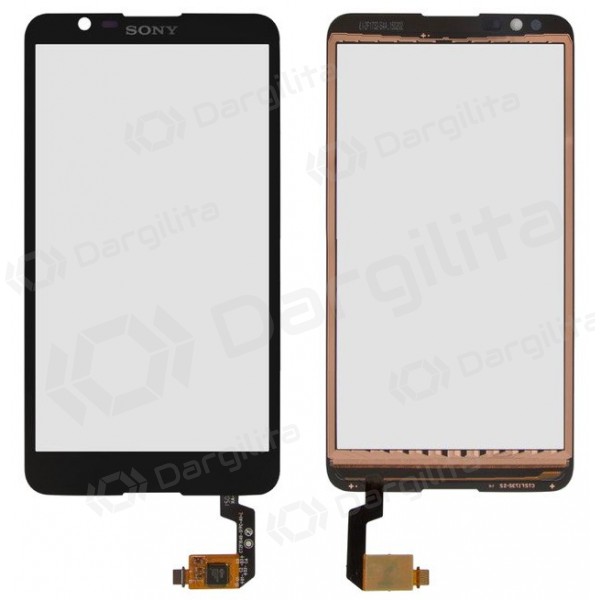 Sony E2104 Xperia E4 / E2105 Xperia E4 / E2115 Xperia E4 lietimui jautrus stikliukas (juodas) Sony E2104 Xperia E4 / E2105 Xperia E4 / E2115 Xperia E4 lietimui jautrus stikliukas (juodas)
