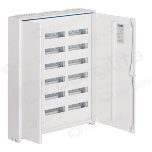 Virštinkinis modulinis skydas Hager FWB63 (216 mod., IP44, metalinis, 950x800x160)