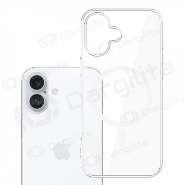 Apple iPhone 17 Pro Max dėklas "3MK Clear MagCase" Apple iPhone 17 Pro Max dėklas "3MK Clear MagCase"
