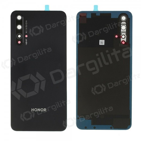 Huawei Honor 20 galinis baterijos dangtelis juodas (Midnight Black) (naudotas grade C, originalus)