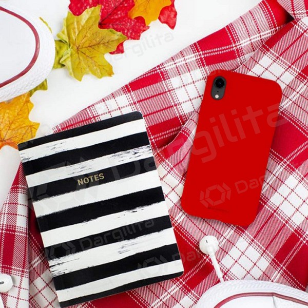 Samsung Galaxy A22 4G dėklas Mercury "Silicone Case" (raudonas)