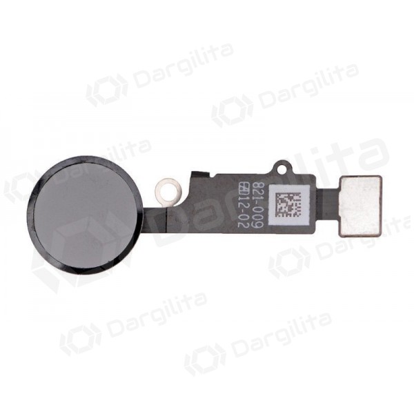 Apple iPhone 7 / 7 Plus / 8 / 8 Plus HOME mygtuko jungtis JC Final Edition v4 (mechanical press) (juoda)