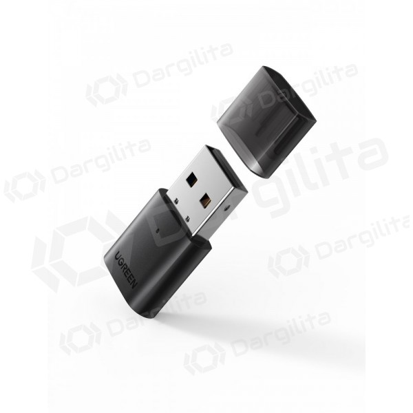 Bluetooth adapteris Ugreen CM390 USB-A Bluetooth 5.0 juodas