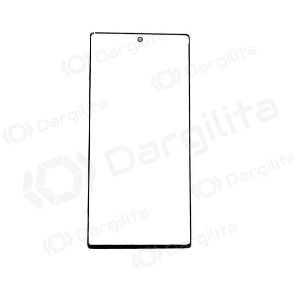 Samsung N975 Galaxy Note 10+ Ekrano stikliukas (juodas) (for screen refurbishing) (OEM)