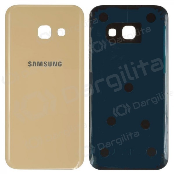 Samsung A320F Galaxy A3 (2017) galinis baterijos dangtelis (auksinis)