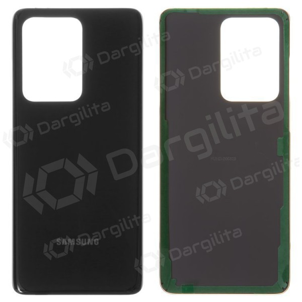 Samsung G988 Galaxy S20 Ultra galinis baterijos dangtelis juodas (Cosmic Black)