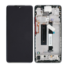Xiaomi Mi 10T Lite 5G ekranas (Pearl Gray / Tarnish) (su rėmeliu) (service pack) (originalus)