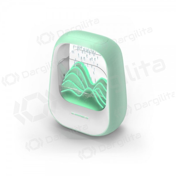 Relaksacinis Bluetooth garsiakalbis su RGB apšvietimu Relaxing Rain žalias