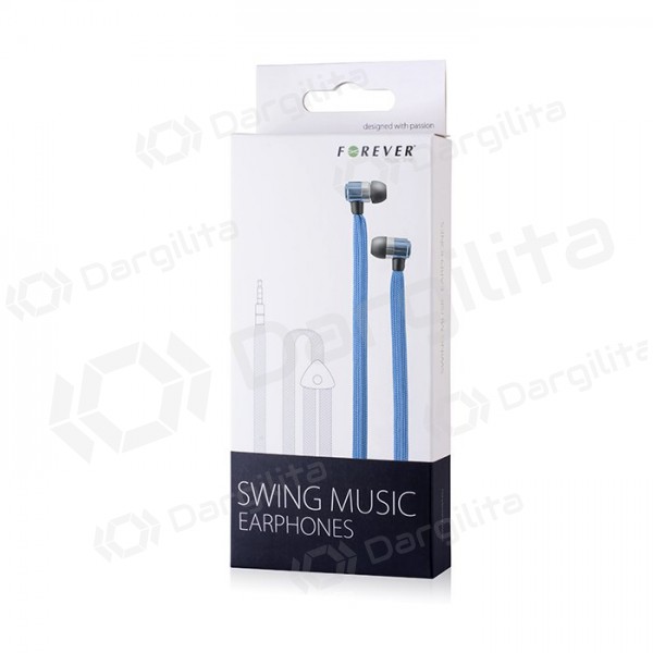 Laisvų rankų įranga Forever Swing Music 3,5mm (mėlyna)