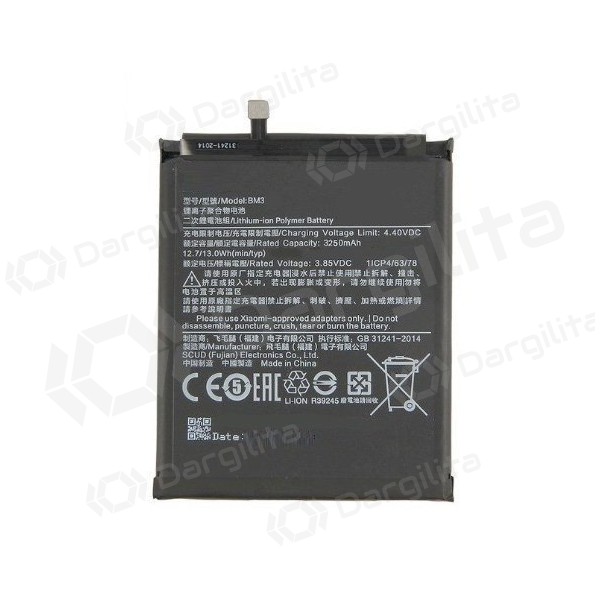 Xiaomi Mi 8 Lite baterija / akumuliatorius (BM3J) (3350mAh)