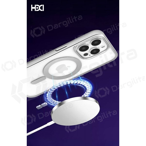 Apple iPhone 17 dėklas "HDD Electro MagSafe Case" (pilkas)