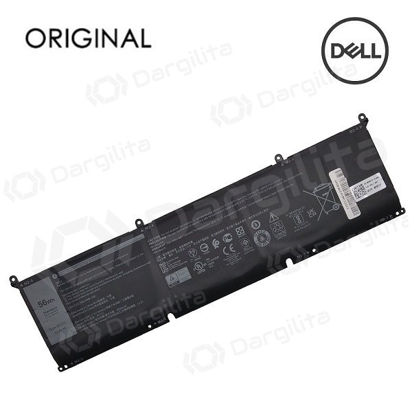 DELL 8FCTC, 4650mAh nešiojamo kompiuterio baterija - PREMIUM