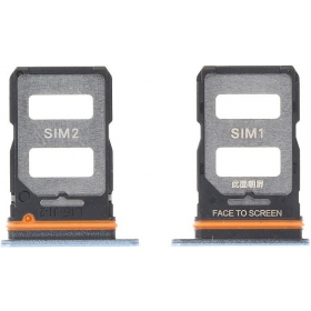 Xiaomi 12T / 12T Pro SIM kortelės laikiklis (mėlynas)