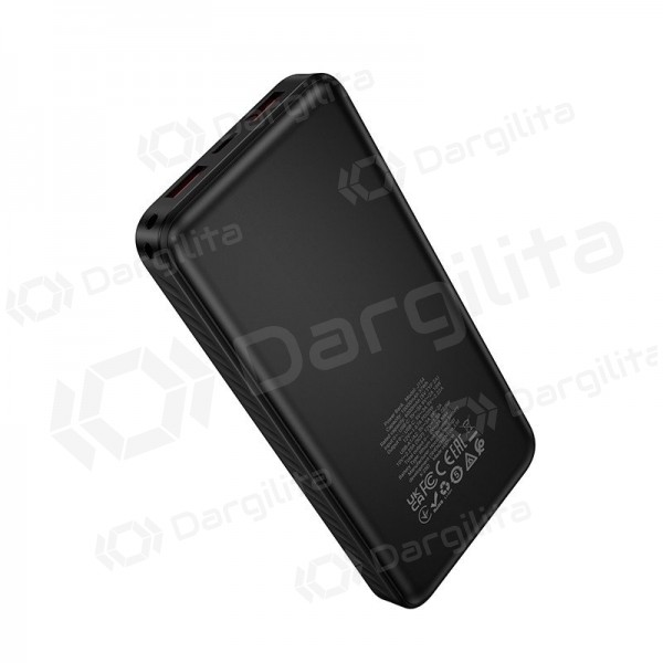 Išorinė baterija (Power Bank) Hoco J154 10000 mAh 22.5 W, juoda