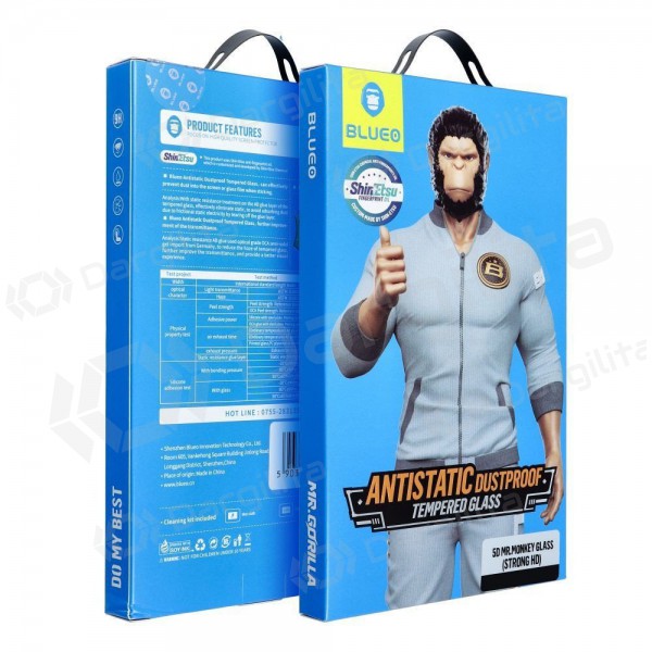 Samsung Galaxy S25 apsauginis stiklas "5D Mr. Monkey Glass" (Strong Lite)