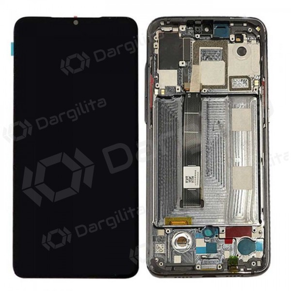 Xiaomi Mi 9 ekranas (juodas) (su rėmeliu) (originalus) Xiaomi Mi 9 ekranas (juodas) (su rėmeliu) (originalus)