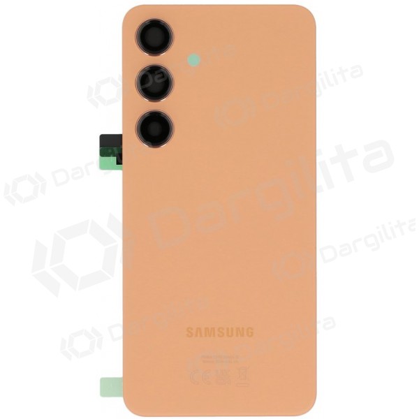 Samsung Galaxy S24 galinis dangtelis (oranžinis) (originalus)