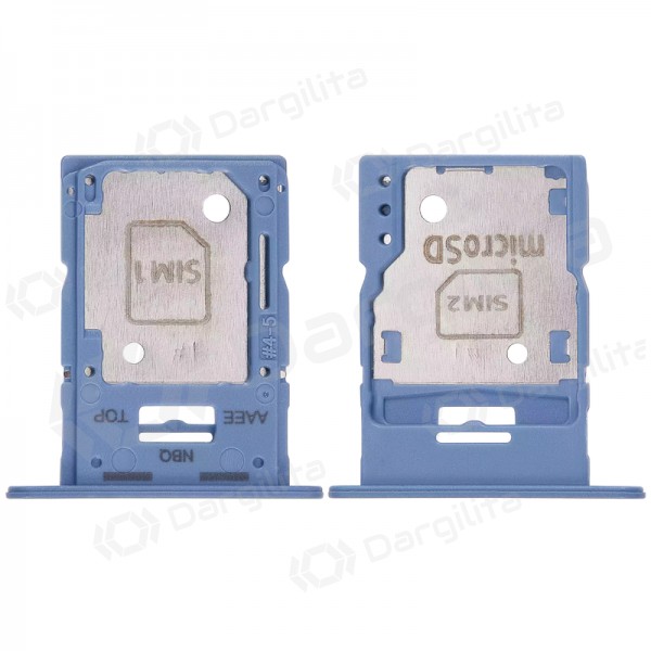 Samsung Galaxy A15 4G SIM kortelės laikiklis (mėlynas) (originalus)
