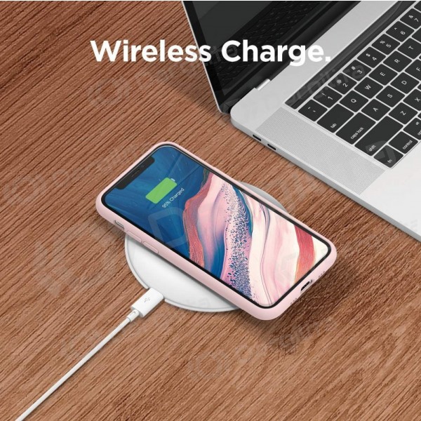 Samsung Galaxy A17 dėklas "Liquid Silicone" 1.5mm (rožinis)