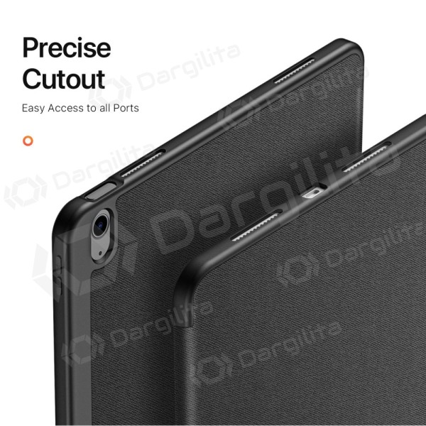 Apple iPad Air 13 (2024, 2025, 2026) dėklas "Dux Ducis Domo" (juodas)