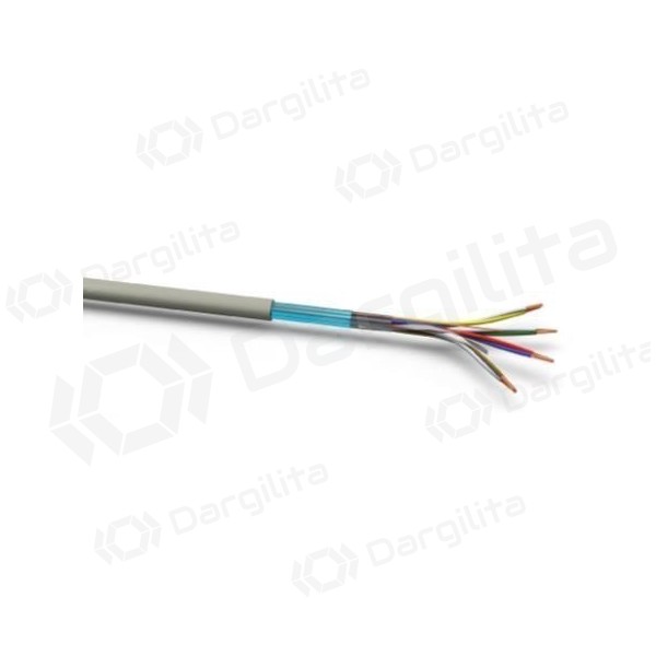 Gaisrinis kabelis 4x2x0.8 Elmat (J-Y(St)Y, pilka)