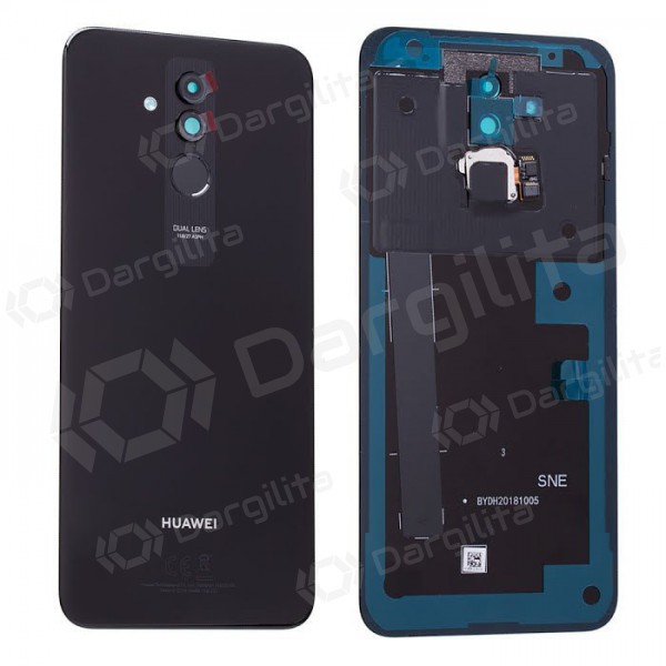 Huawei Mate 20 Lite galinis baterijos dangtelis (juodas) (naudotas grade A, originalus)