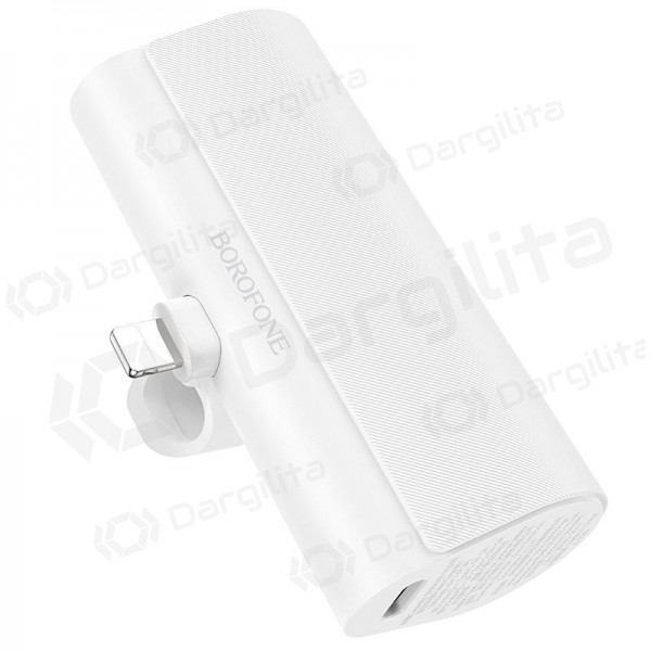 Išorinė baterija Power Bank Borofone BJ35 Lightning 5000mAh balta