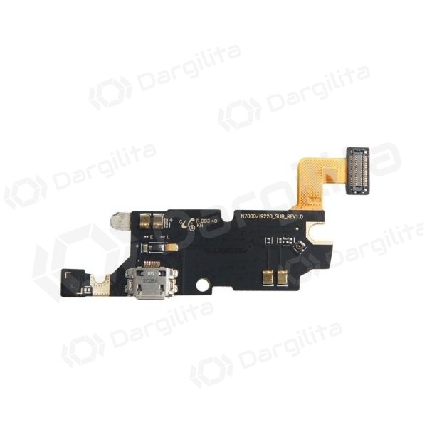 Samsung N7000 Galaxy Note / i9220 Galaxy Note įkrovimo lizdo ir mikrofono jungtis (naudota, originali) Samsung N7000 Galaxy Note / i9220 Galaxy Note įkrovimo lizdo ir mikrofono jungtis (naudota, originali)